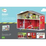 Dylan - Fire Station Playset [Packing Box Dented] - Krooom - BabyOnline HK