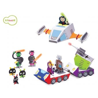 Galactic Police 738 - Space Mission Playset