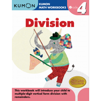 Kumon - Math Workbook - Division (Grade 4)