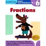 Kumon - Math Workbook - Fractions (Grade 6) - Kumon - BabyOnline HK