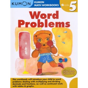 Kumon - Math Workbook - Word Problems (Grade 5)