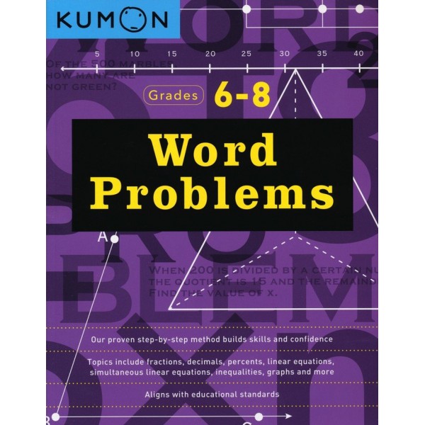 Kumon - Word Problems (Grade 6-8) - Kumon - BabyOnline HK
