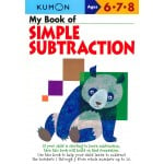 Kumon Math Skills - My Book of Simple Subtraction (Age 6, 7, 8) - Kumon - BabyOnline HK
