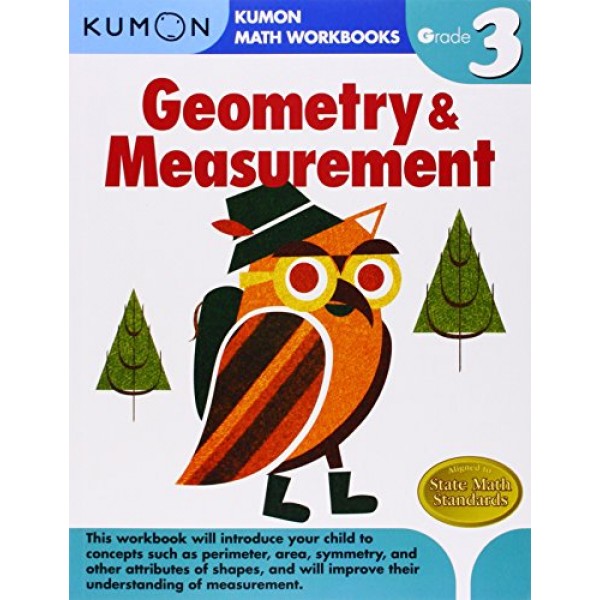 Kumon - Math Workbook - Geometry & Measurement (Grade 3) - Kumon - BabyOnline HK