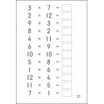 Kumon - Multiplication Write & Wipe Flash Cards - Kumon