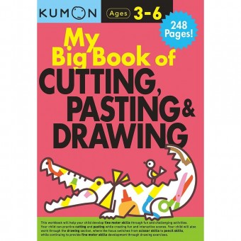 Kumon Basic Skills - My Big Book of Cutting, Pasting & Drawing (Age 3-6)