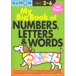Kumon Basic Skills - My Big Book of Numbers, Letters & Words (Age 3-6) - Kumon - BabyOnline HK