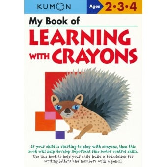 Kumon Basic Skills - My Book of Learning with Crayons (Age 2, 3, 4)