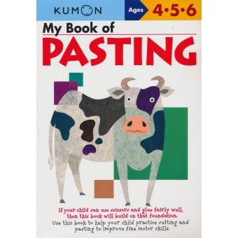 Kumon Basic Skills - My Book of Pasting (Age 4, 5, 6)