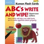 Kumon - ABCs Uppercase Write & Wipe Flash Cards - Kumon - BabyOnline HK