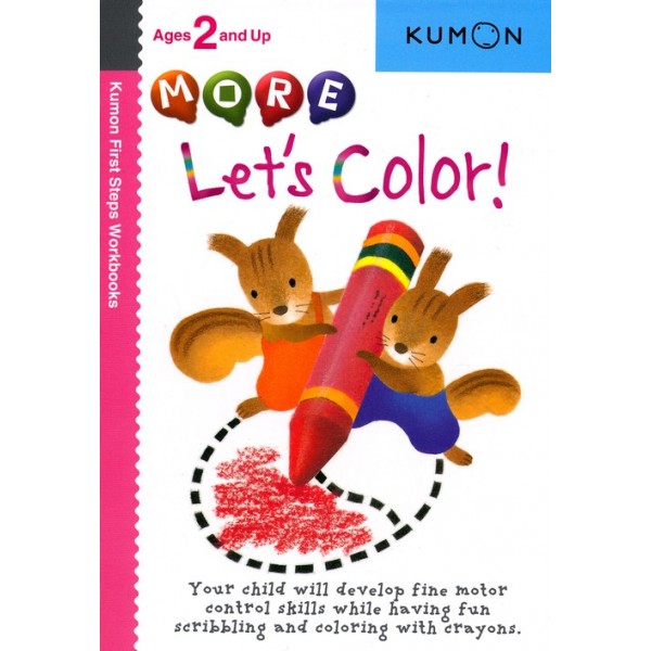 Kumon First Step - More Let’s Color! (Age 2+) - Kumon