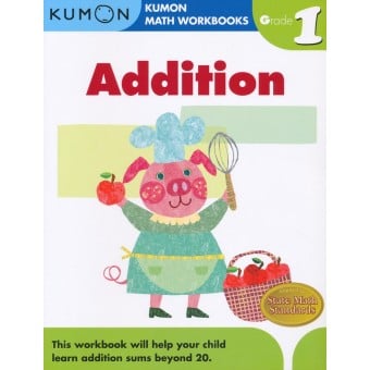 Kumon - Math Workbook - Addition (Grade 1)