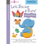 Kumon First Step - Let's Sticker and Paste! Amazing Animals (Age 2+) - Kumon - BabyOnline HK
