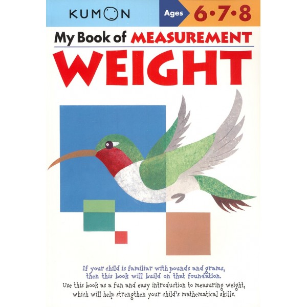 Kumon Math Skills - My Book of Measurement - Weight (Age 6, 7, 8) - Kumon - BabyOnline HK