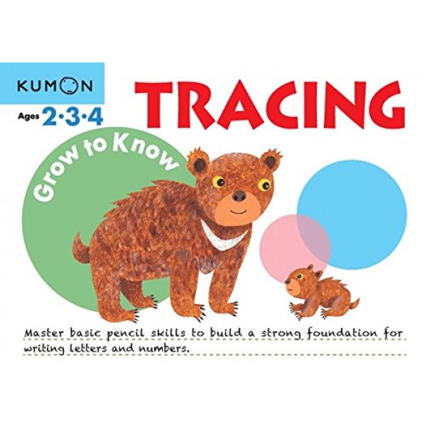 Kumon - Grow to Know - Tracing (Age 2, 3, 4) - Kumon - BabyOnline HK