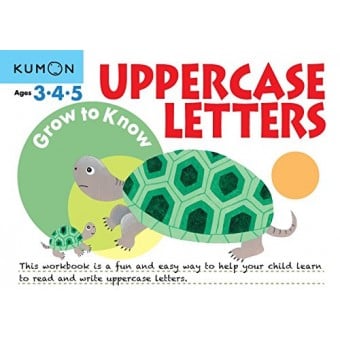 Kumon - Grow to Know - Uppercase Letters (Age 3, 4, 5)