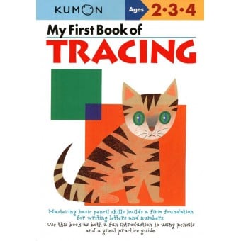 Kumon Basic Skills - My First Book of Tracing (Age 2, 3, 4)