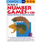 Kumon Math Skills - My Book of Number Games 1-150 (Age 4, 5, 6) - Kumon - BabyOnline HK