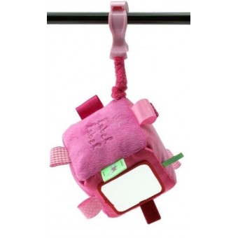 Cube with Clip (Pink)
