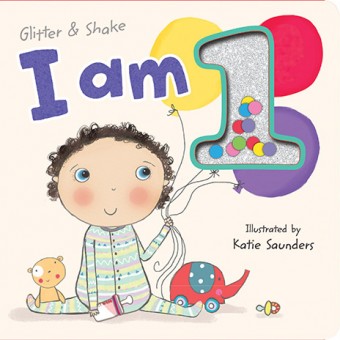 I Am 1 - Glitter and Shake Board Book