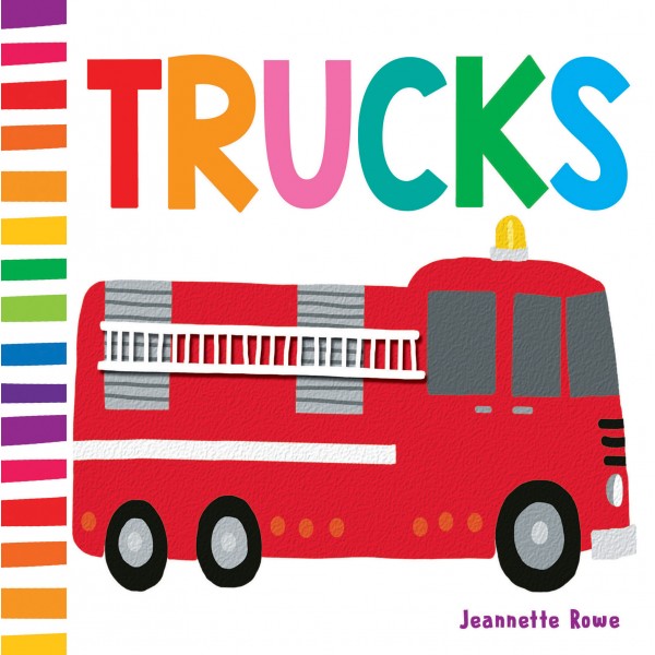 Baby Board Book - Trucks - Lake Press - BabyOnline HK