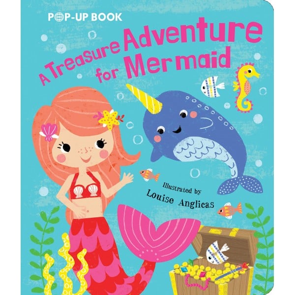 Pop-Up Book - A Treasure Adventure for Mermaid - Lake Press - BabyOnline HK