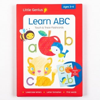 Little Genius - Touch & Trace Flashcards - Learn ABC