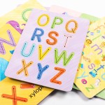 Little Genius - Touch & Trace Flashcards - Learn ABC - Lake Press - BabyOnline HK