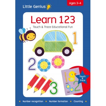 Little Genius - Touch & Trace Flashcards - Learn 123
