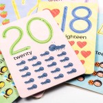 Little Genius - Touch & Trace Flashcards - Learn 123 - Lake Press - BabyOnline HK