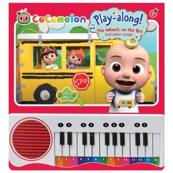 Cocomelon - Play-Along! Piano Sound Book - Lake Press - BabyOnline HK