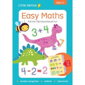 Little Genius - Pull the Tab Educational Fun - Easy Maths