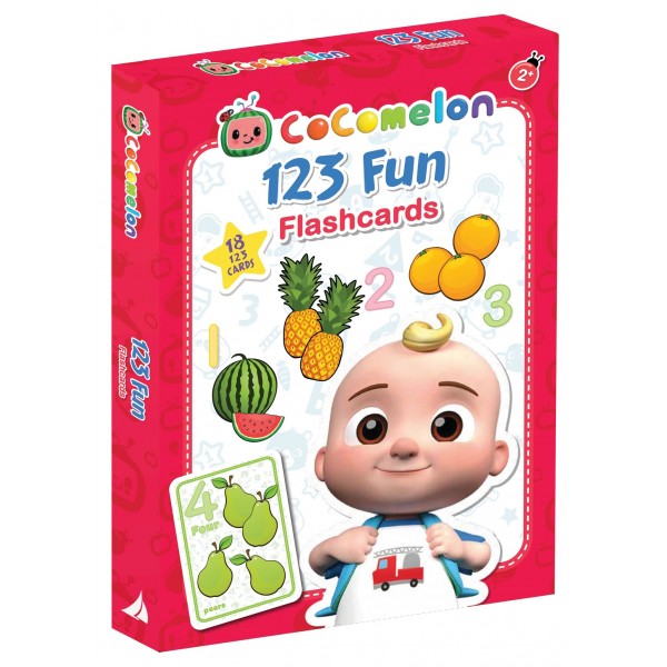 CoComelon - Giant Flashcards - 123 Fun - Lake Press - BabyOnline HK