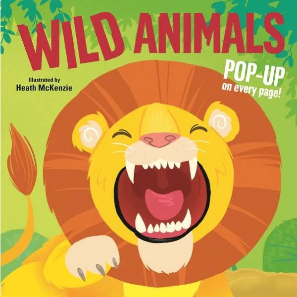 Wild Animals (Pop-Up Book) - Lake Press - BabyOnline HK