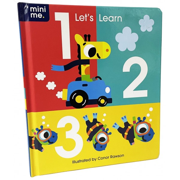Mini Me Board Book - Let's Learn 123 - Lake Press - BabyOnline HK