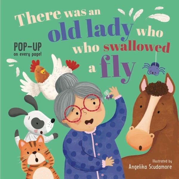 There Was an Old Lady who Swallowed a Fly (Pop-Up Book) - Lake Press - BabyOnline HK