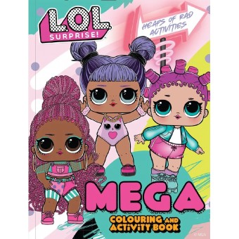 LOL Surprise - Mega Colouring and Activity Book