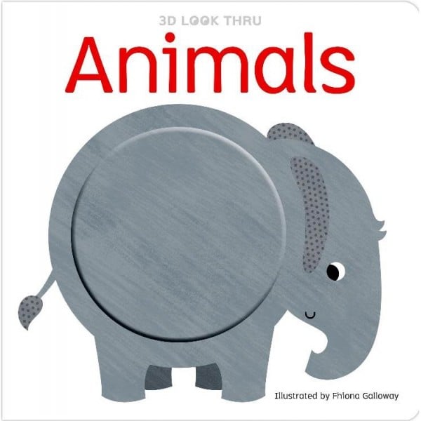 3D Look Thru - Animals - Lake Press - BabyOnline HK