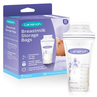 Breastmilk Storage Bags (25 bags)