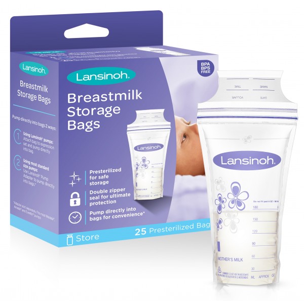 母乳儲存袋 (25個) - Lansinoh