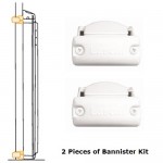 KiddyGuard - Bannister Installation Kit for Housing (White) - Lascal - BabyOnline HK