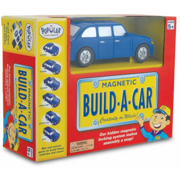 Magnetic Build-A-Car™ 百變車 - Learning Mates - BabyOnline HK