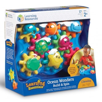 Learning Essentials - Ocean Wonders Build & Spin