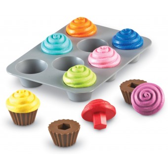 Smart Snacks - Shape Sorting Cupcakes