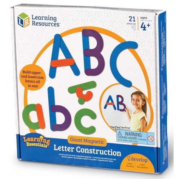 Giant Magnetic Letter Construction - Learning Resources - BabyOnline HK