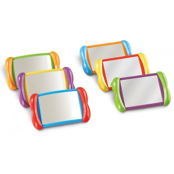 All About Me 2 in 1 Mirrors (6 pcs) - Learning Resources - BabyOnline HK