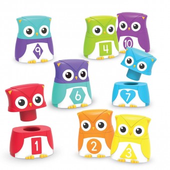 Snap-n-Learn - Rainbow Owls