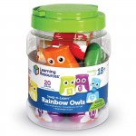 Snap-n-Learn - Rainbow Owls - Learning Resources - BabyOnline HK