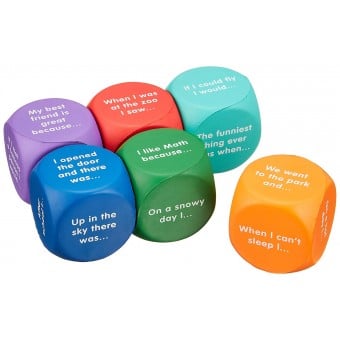 Writing Prompt Cubes (Set of 6)