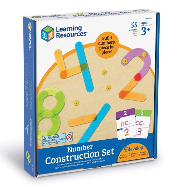 Number Construction Activity Set - Learning Resources - BabyOnline HK